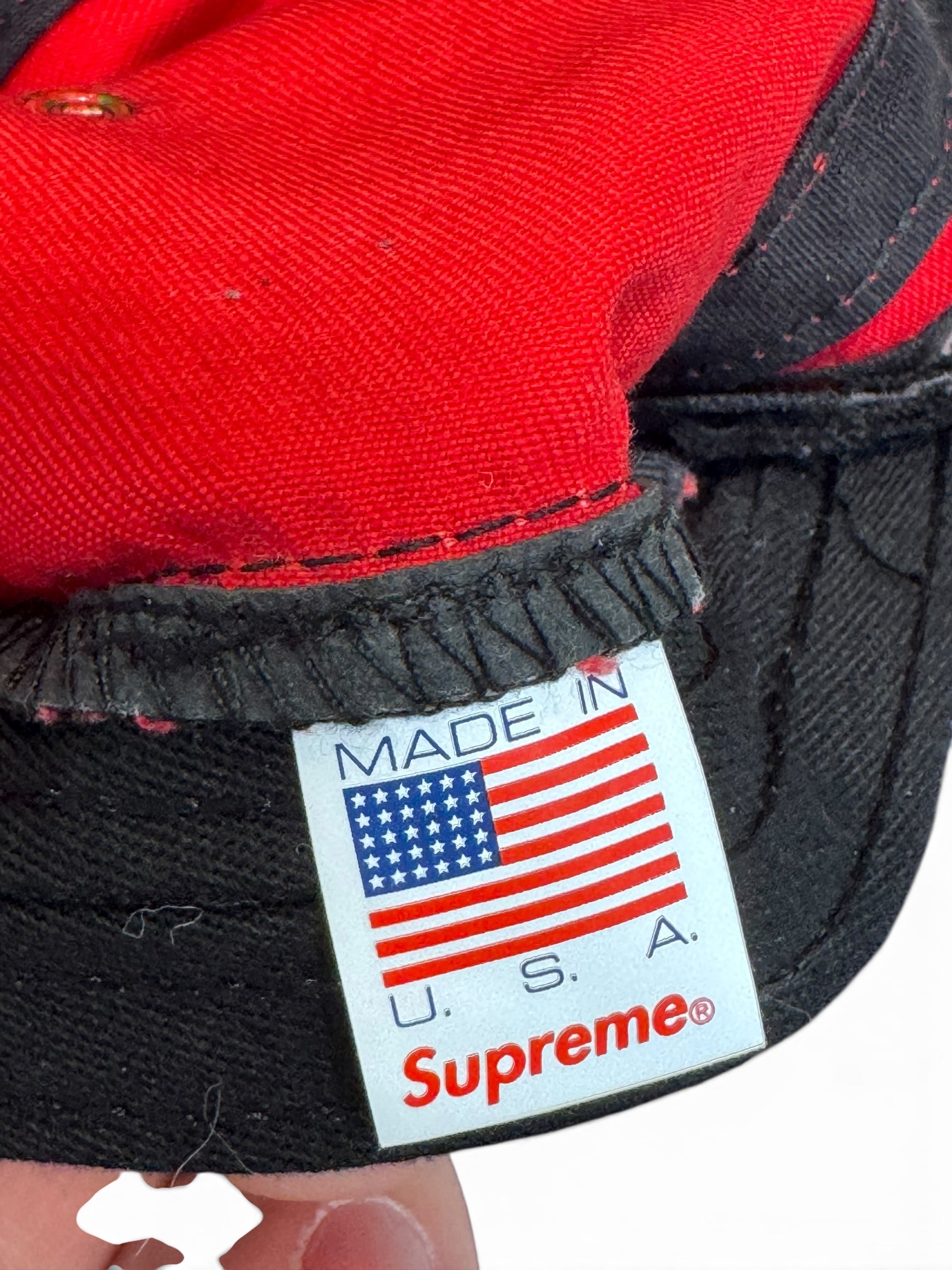 Supreme Visor Tape Camp Cap SS19