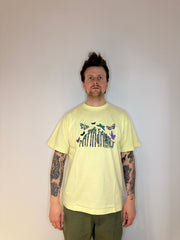 Patta Family T-shirt Wax Yellow maat L