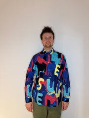 Supreme multicolor shirt maat L
