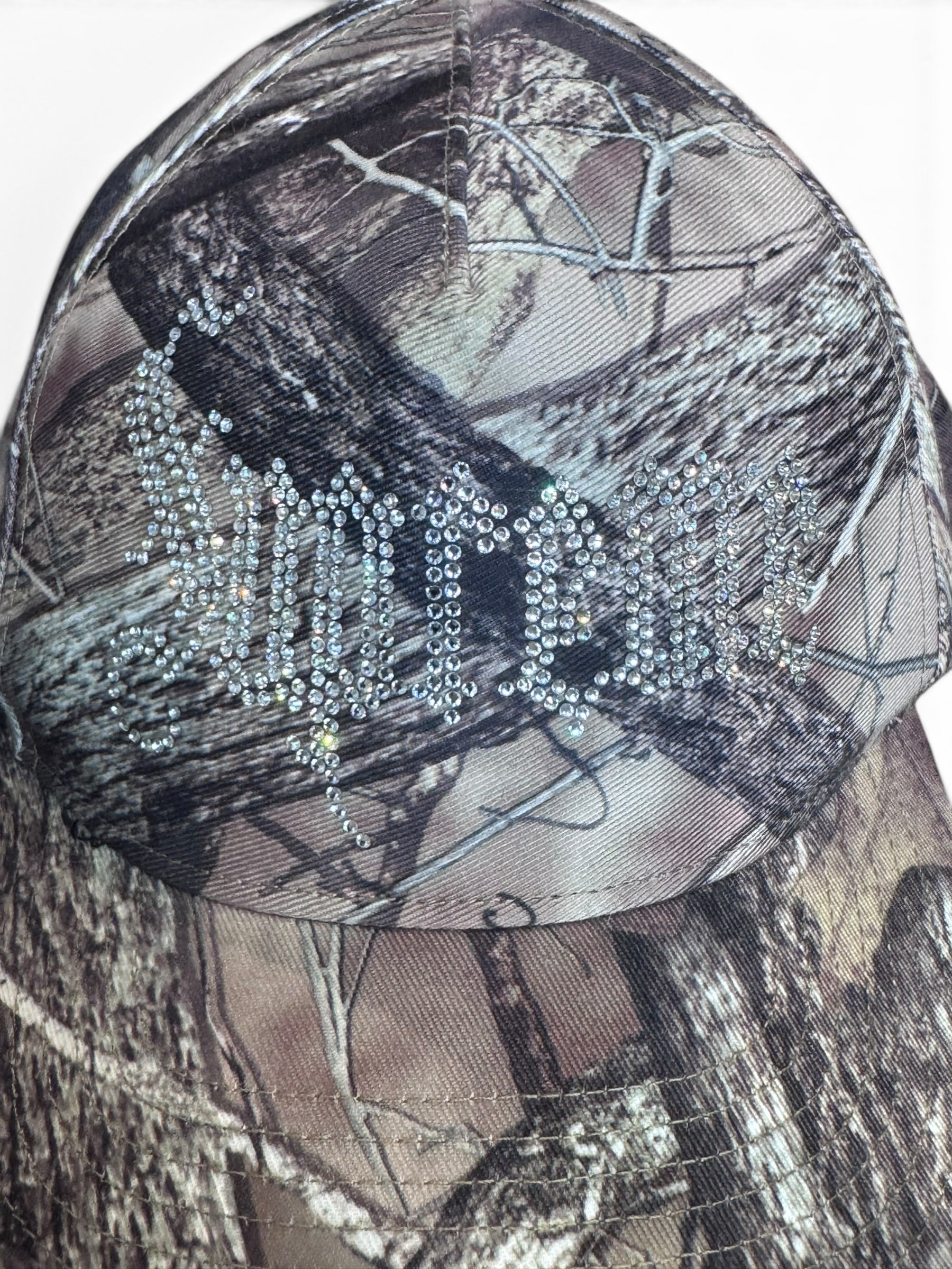 Supreme y2k glitter khaki snapback