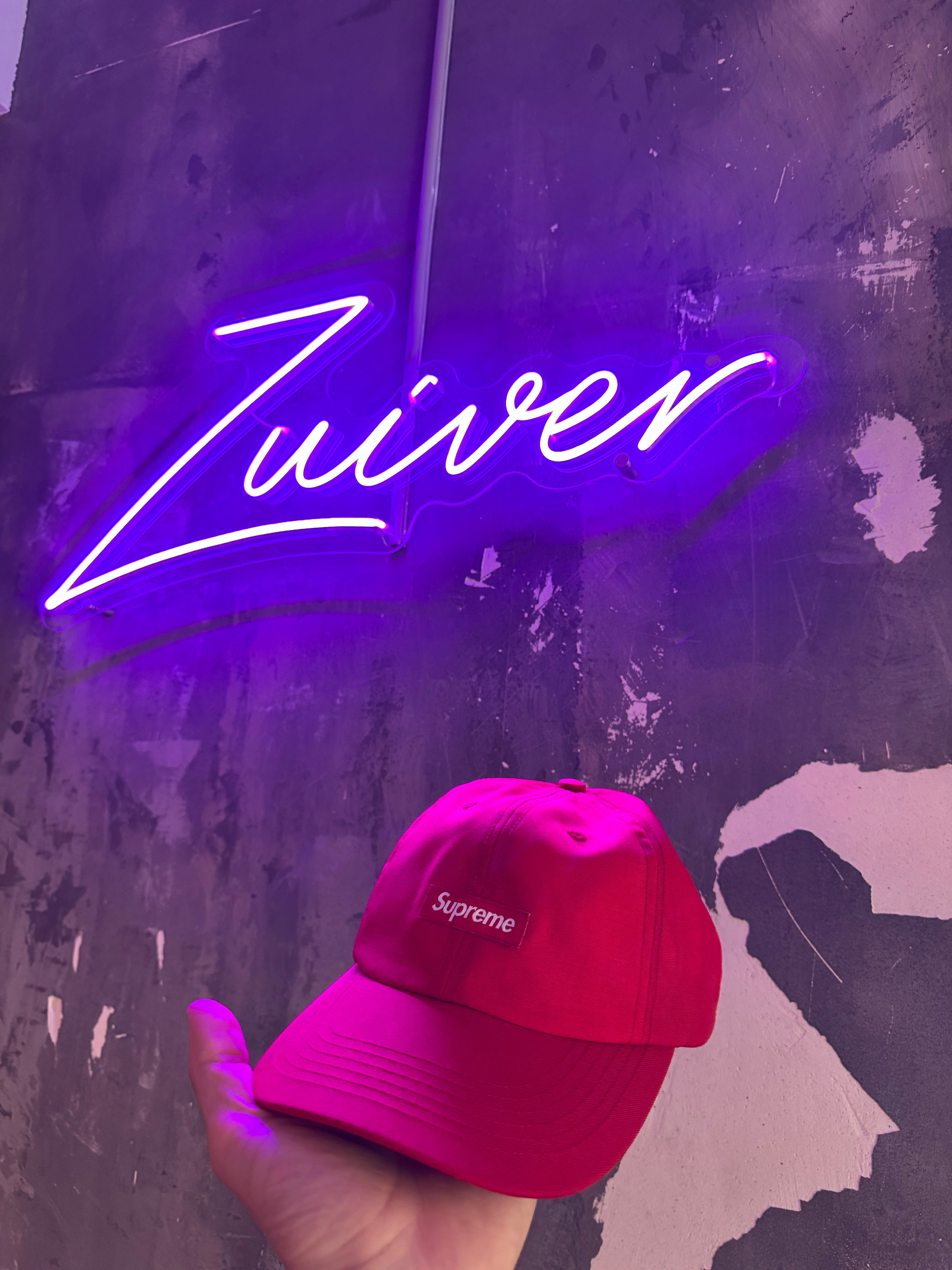 Supreme 6-Panel Cordura Cap Red