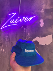 Supreme cap ripstop blue FW17