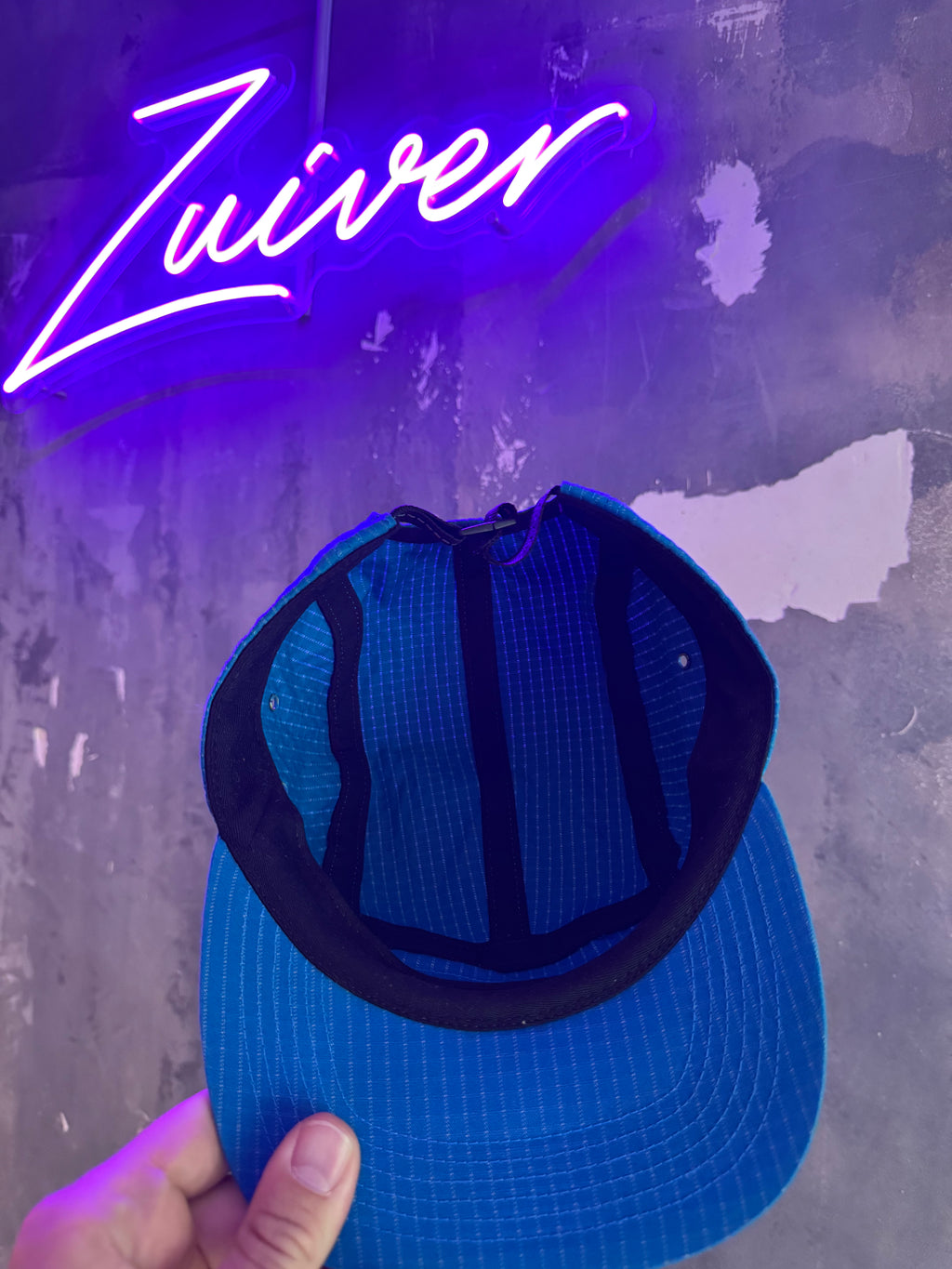 Supreme cap ripstop blue FW17