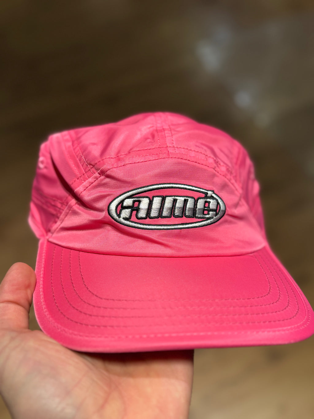 Aimé Leon Dore Cap Chrome Logo Pink