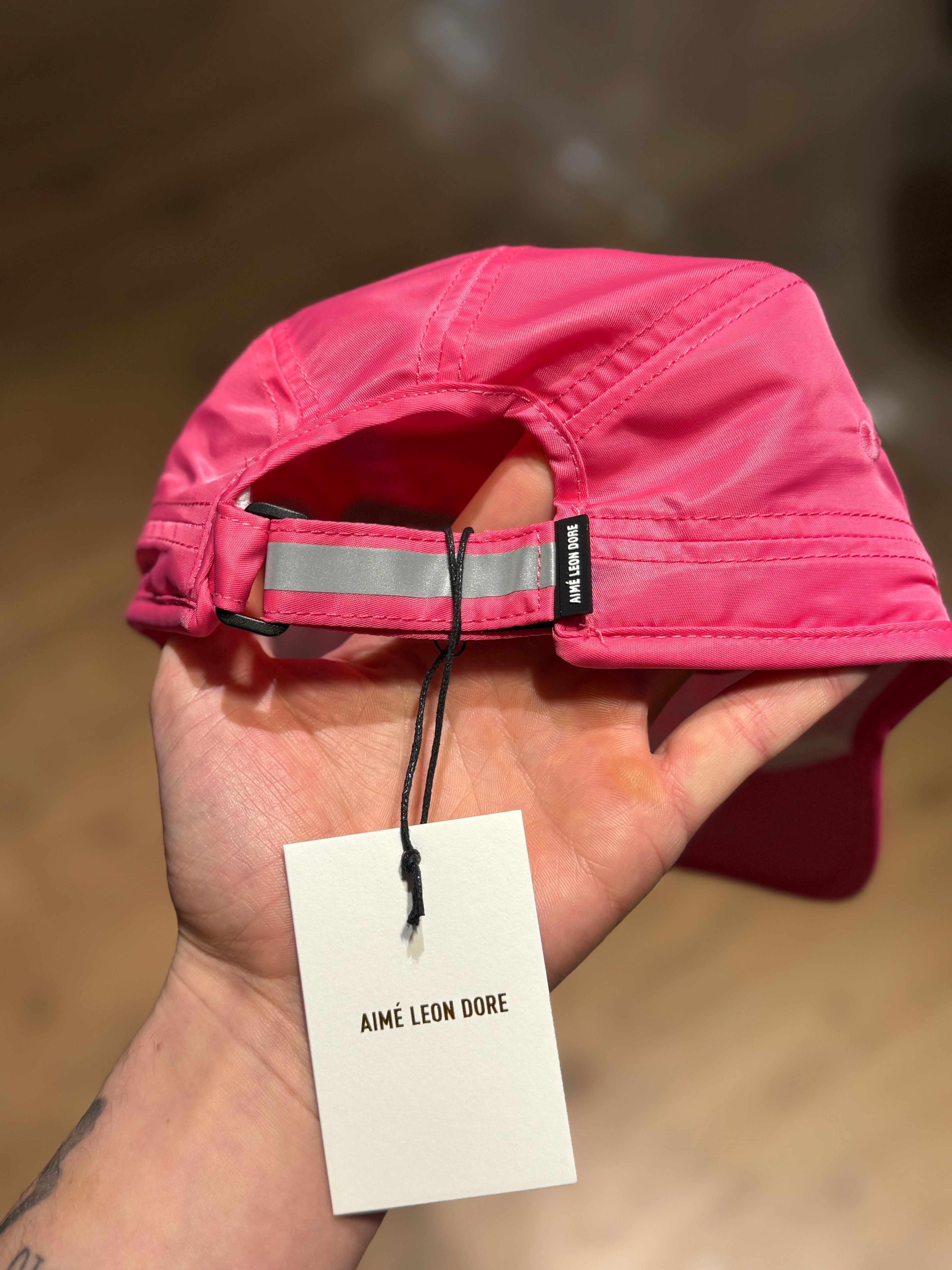 Aimé Leon Dore Cap Chrome Logo Pink