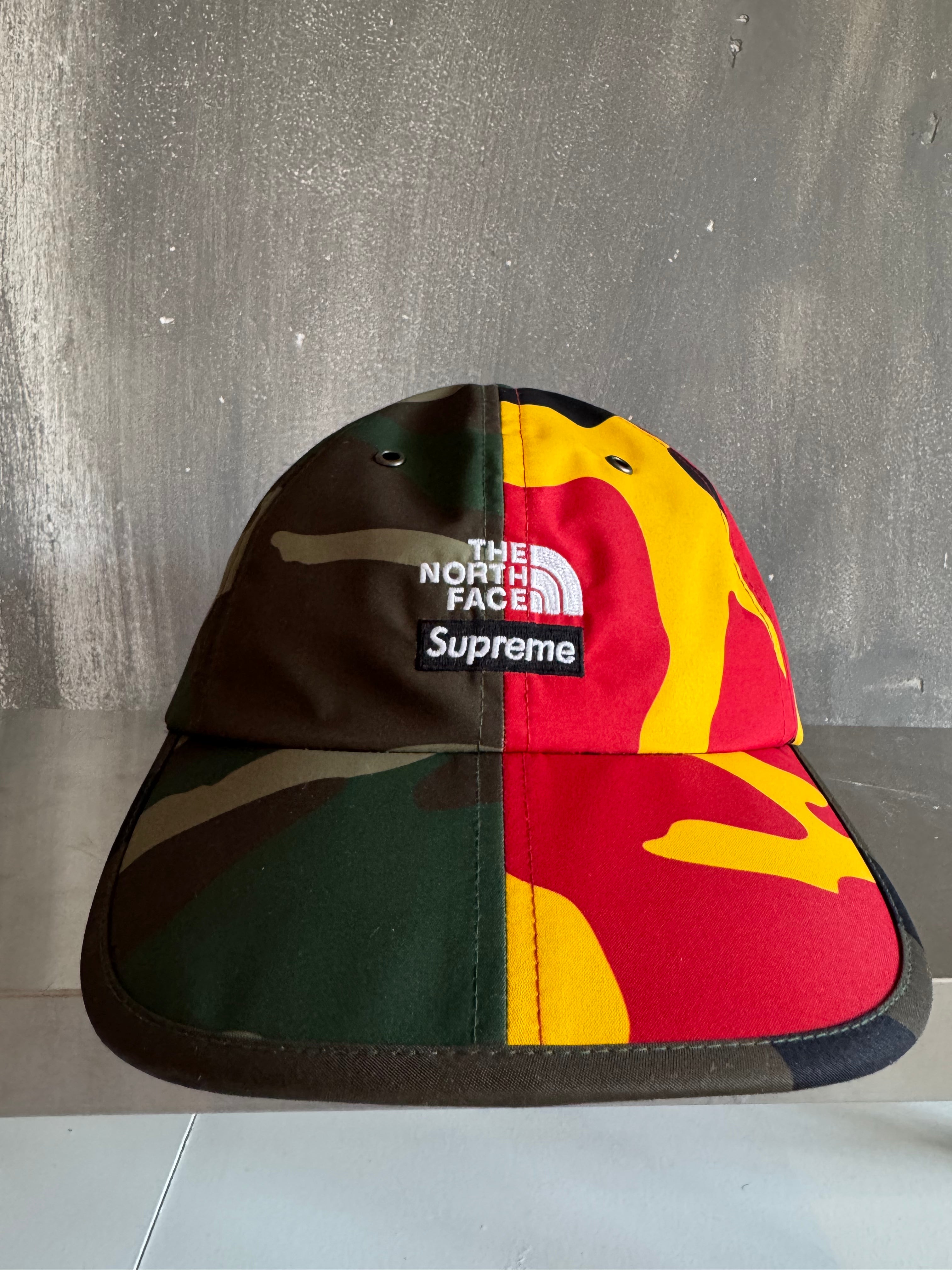 Supreme X The North Face Split 6 Panel Camo Cap
