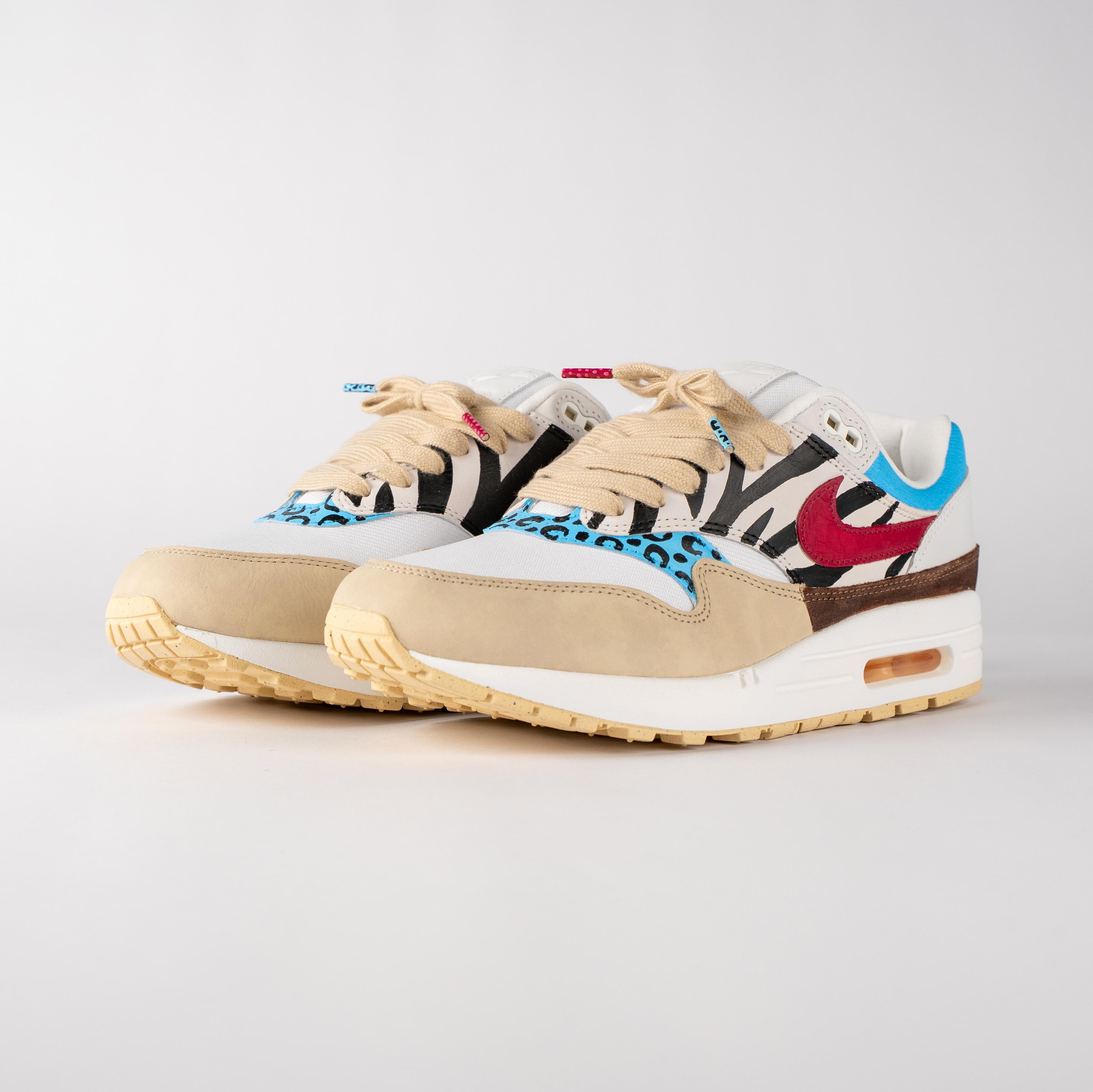Air Max 1 By Boszsneakers - Animals Winter