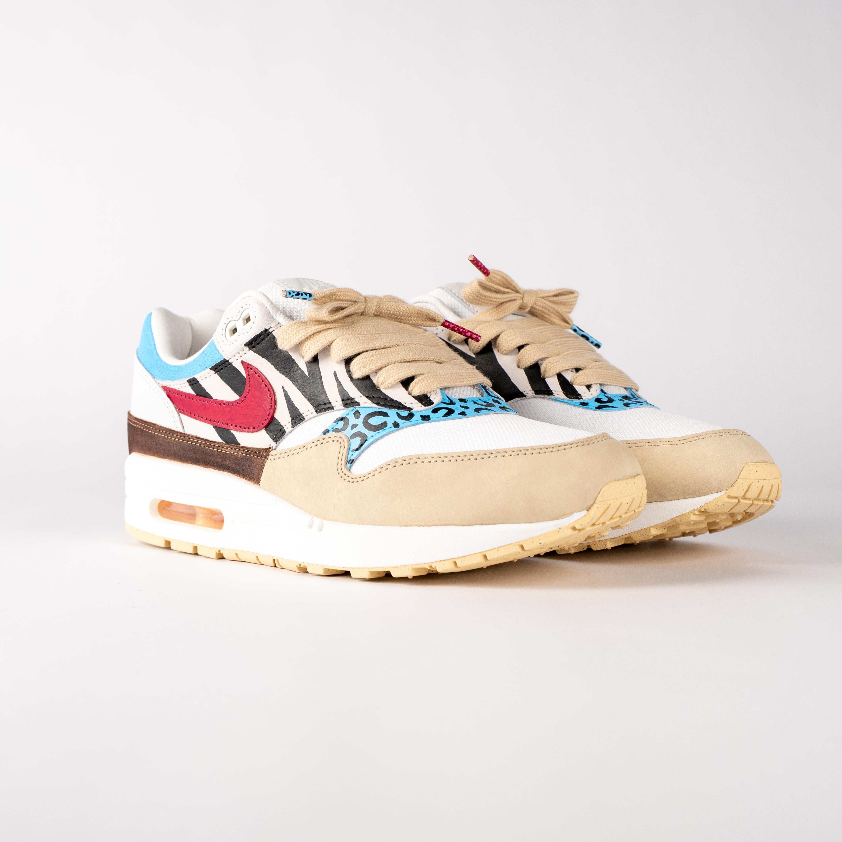 Air Max 1 By Boszsneakers - Animals Winter