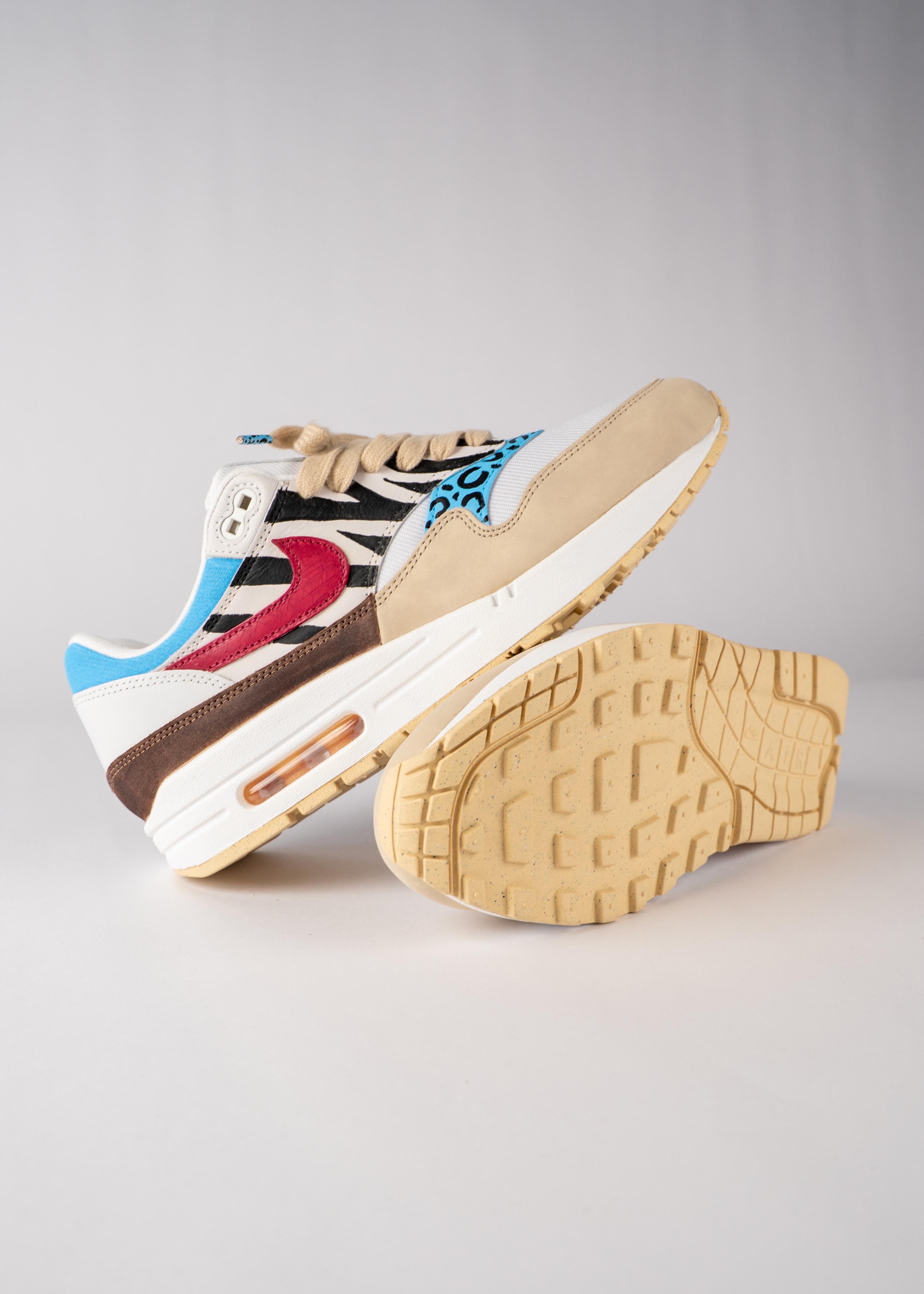 Air Max 1 By Boszsneakers - Animals Winter