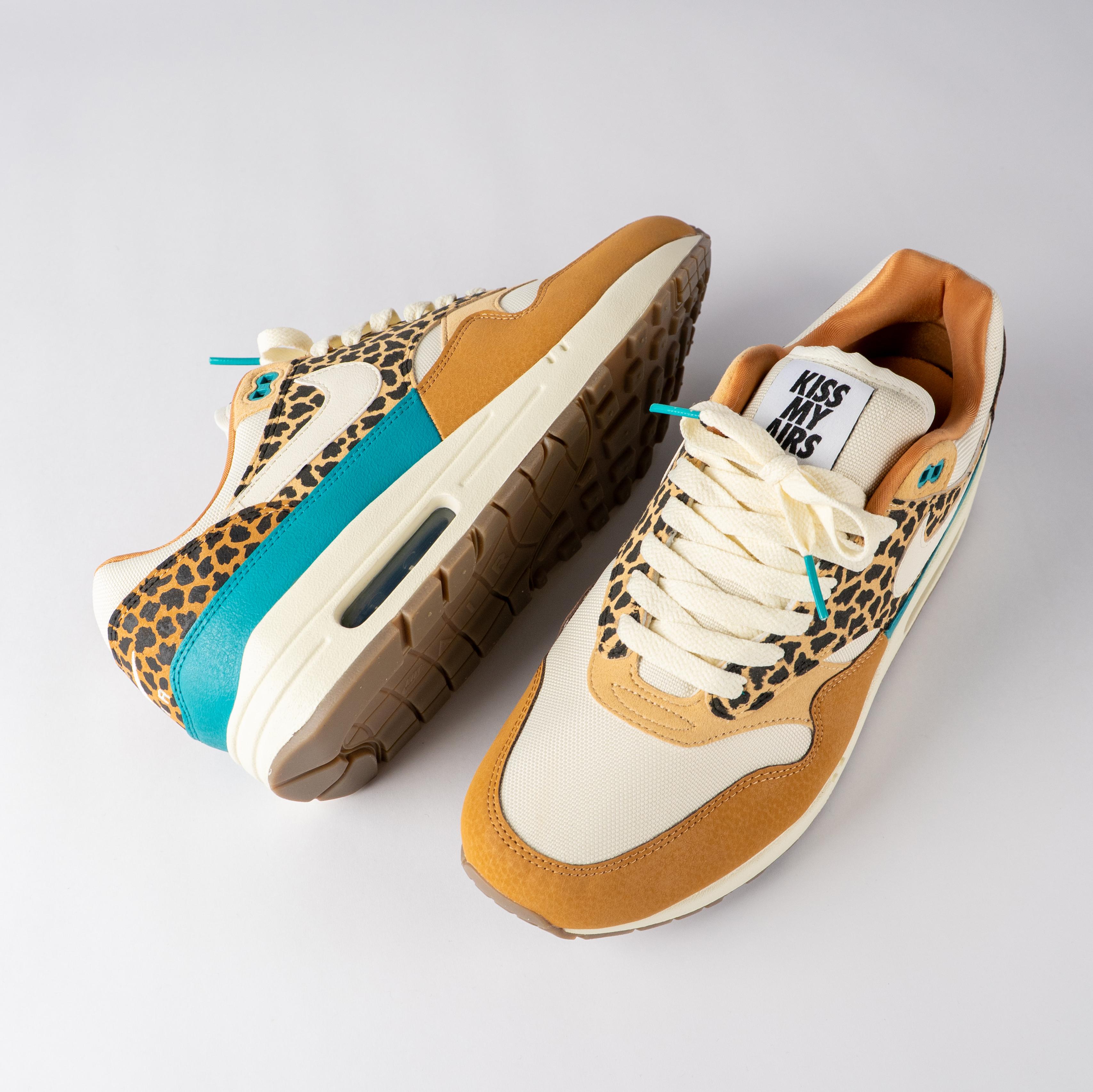 Air Max 1 By Boszsneakers - Dusty Leopard