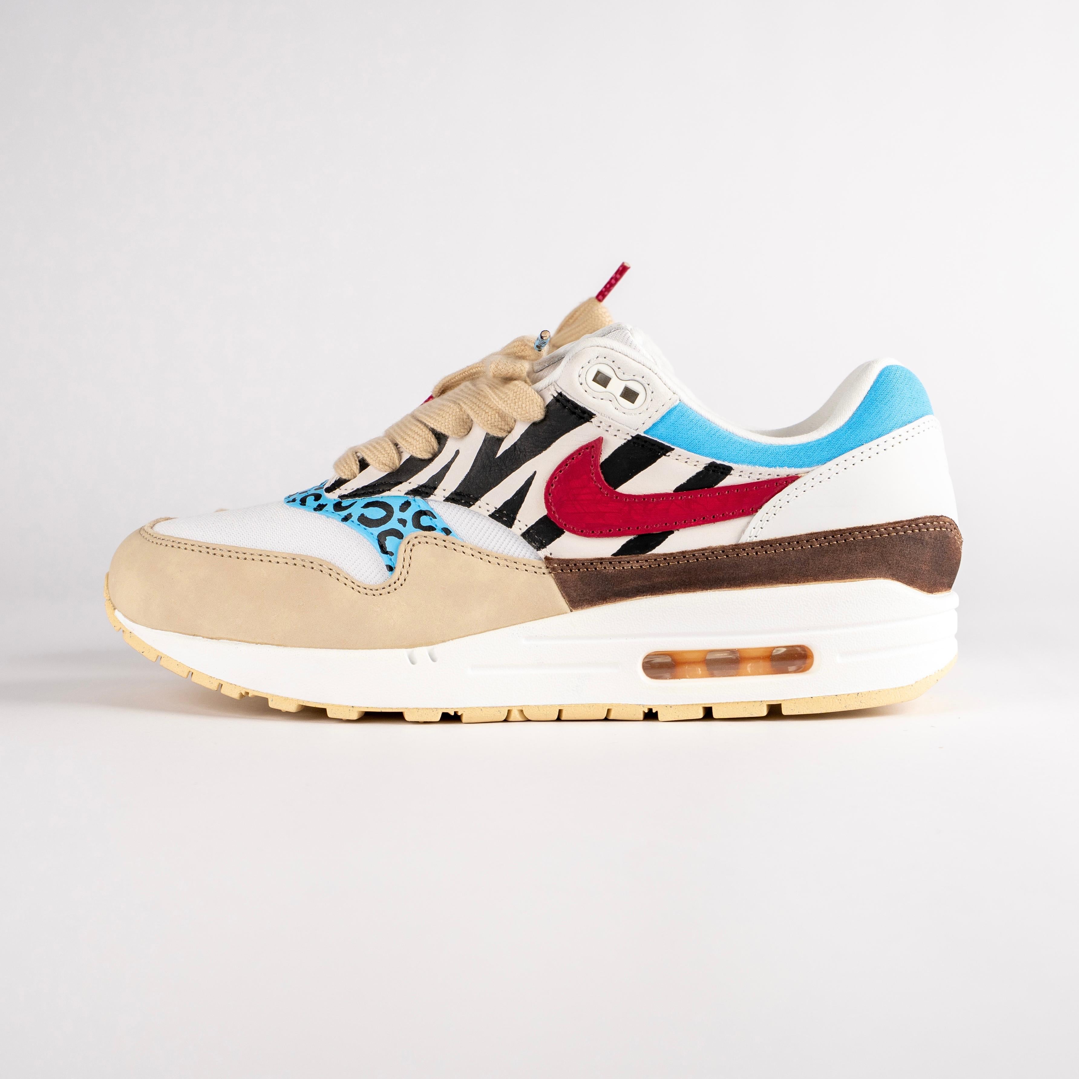 Air Max 1 By Boszsneakers - Animals Winter