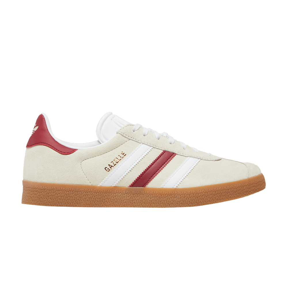 adidas Gazelle Aluminum Collegiate Burgundy