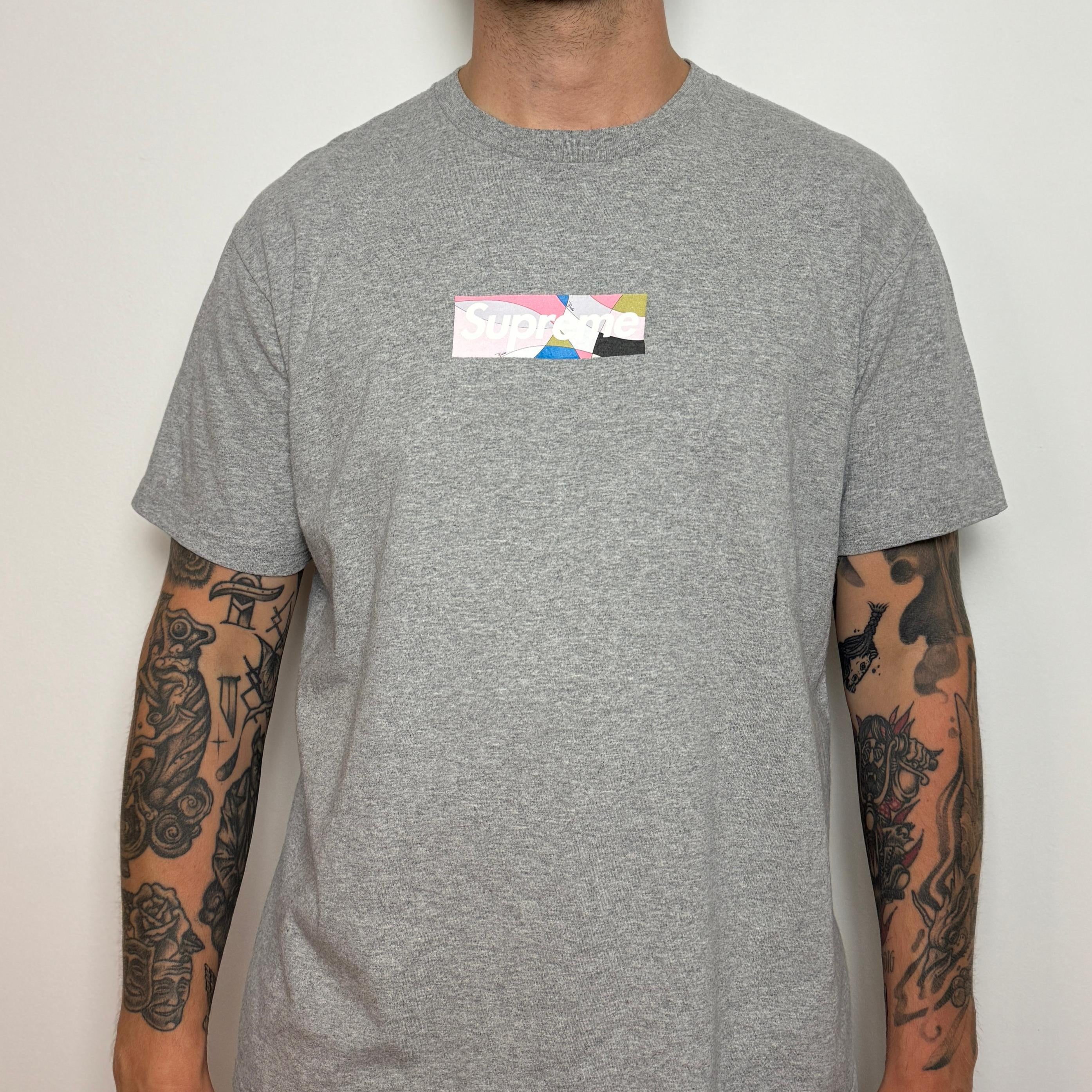 Supreme Emilio Pucci box logo | Grey size L