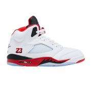 Jordan 5 Retro Fire Red Black Tongue (2025)