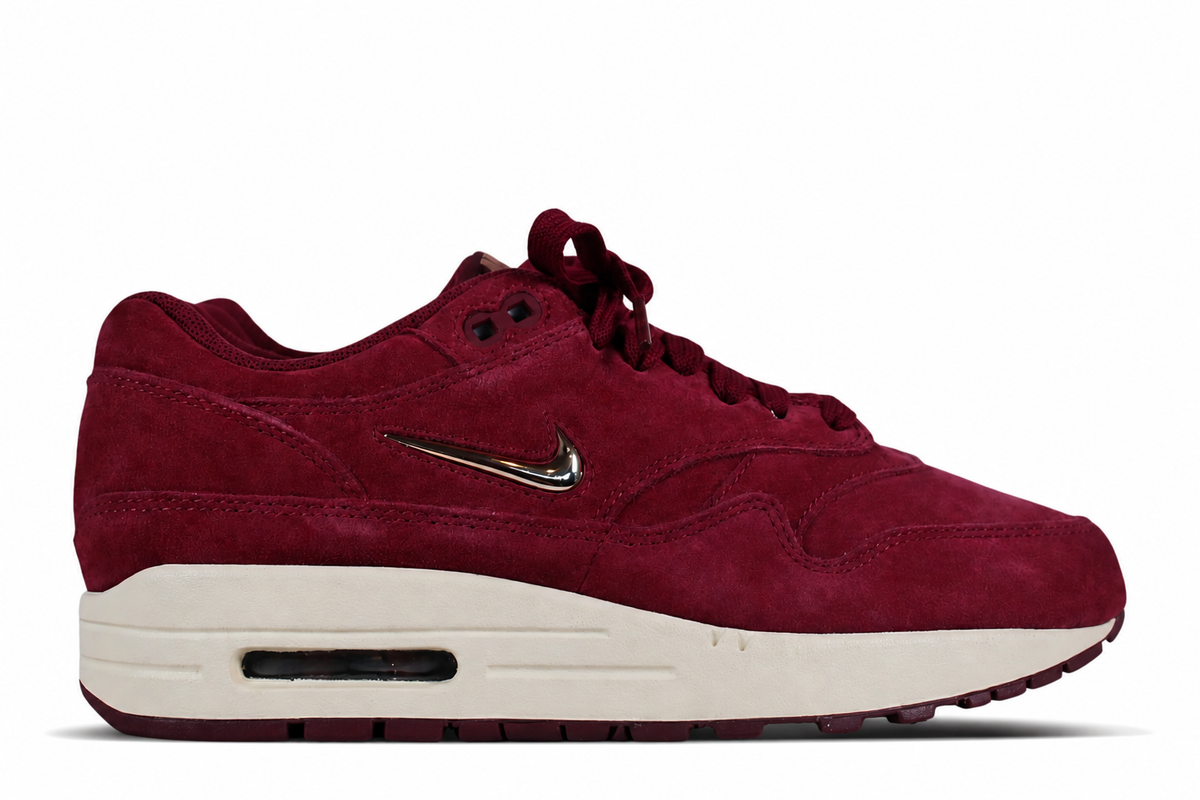 Nike Air Max 1 - Jewel bordeaux rood