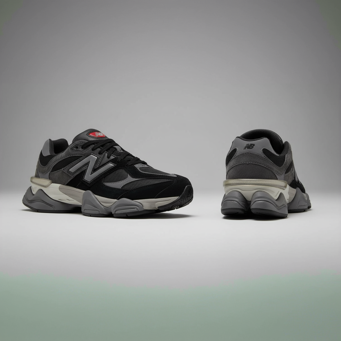 New Balance 9060 Black Castlerock Grey