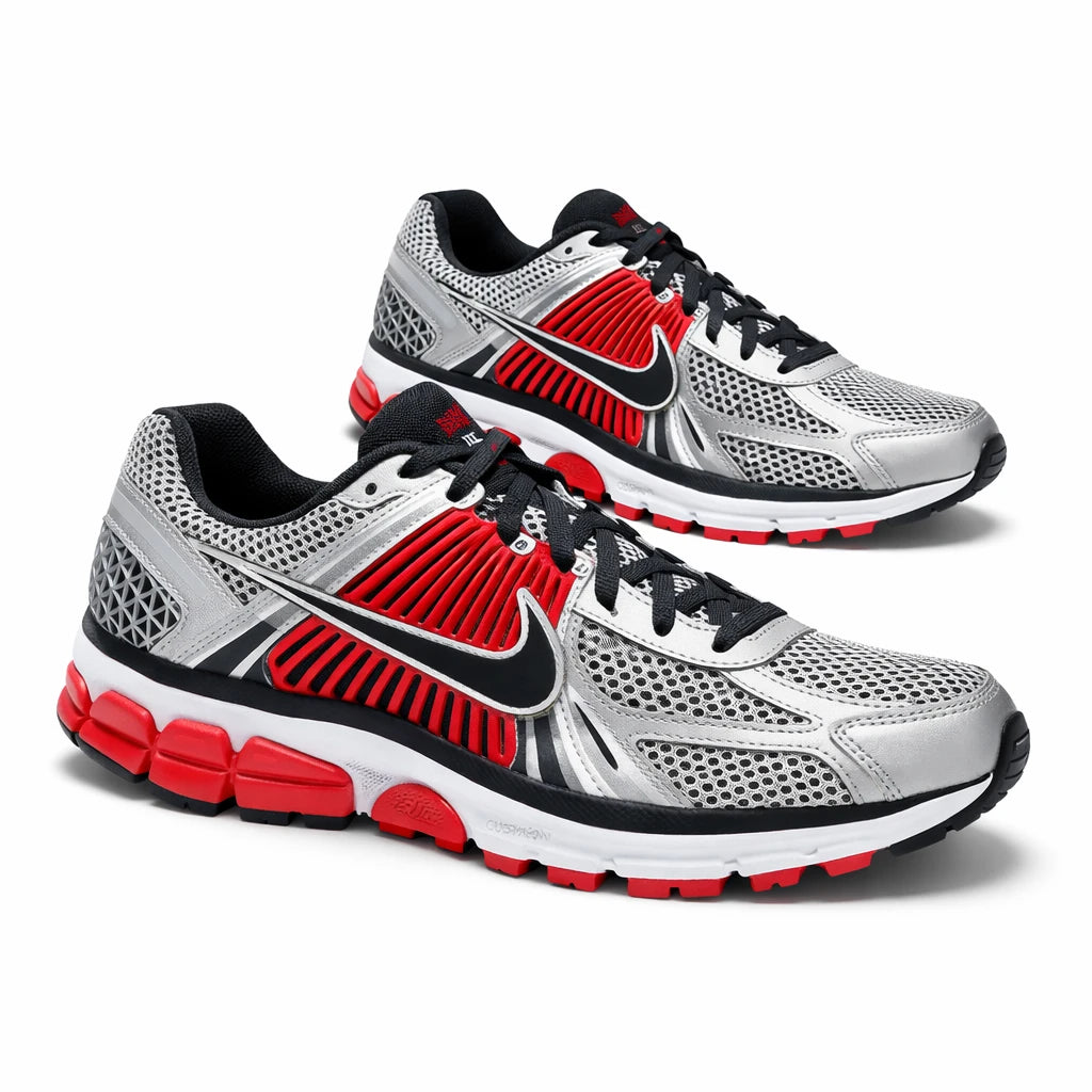 Nike Zoom Vomero 5 Bright Crimson Metallic Silver