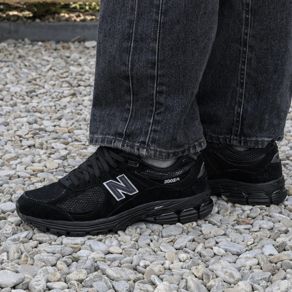 New Balance 2002R Mesh Black Metallic