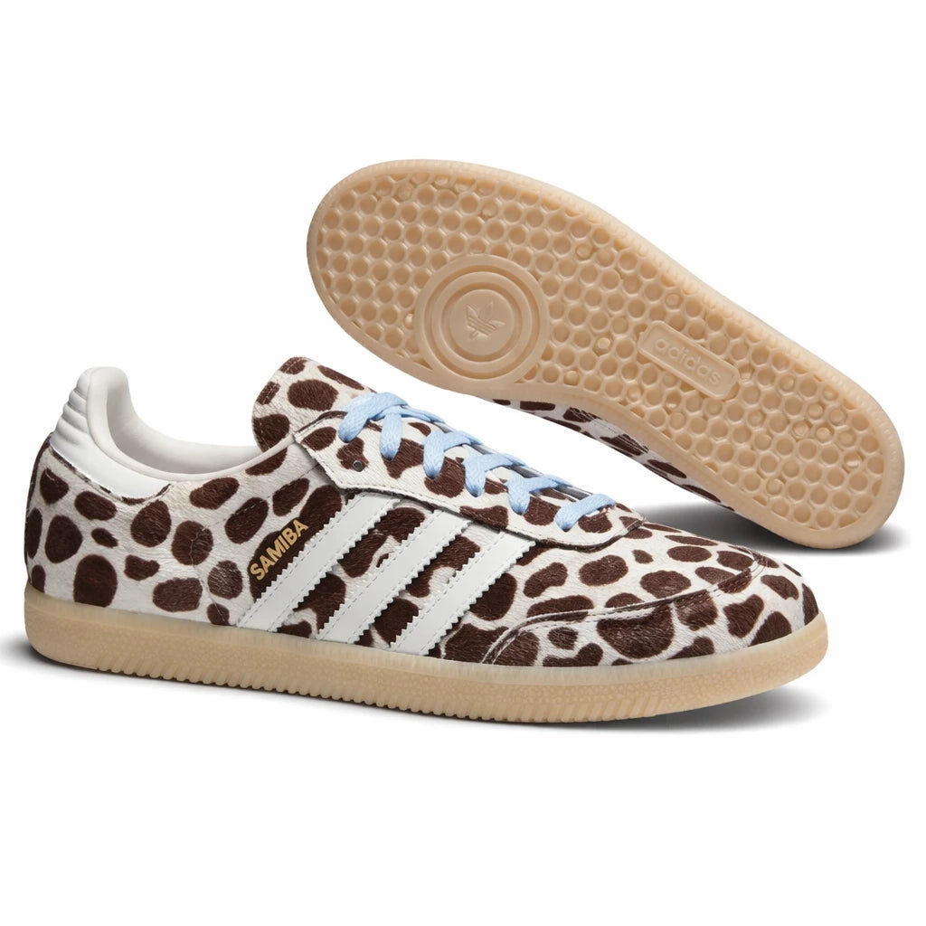 adidas Samba OG Giraffe Print Crystal Linen (Women's)