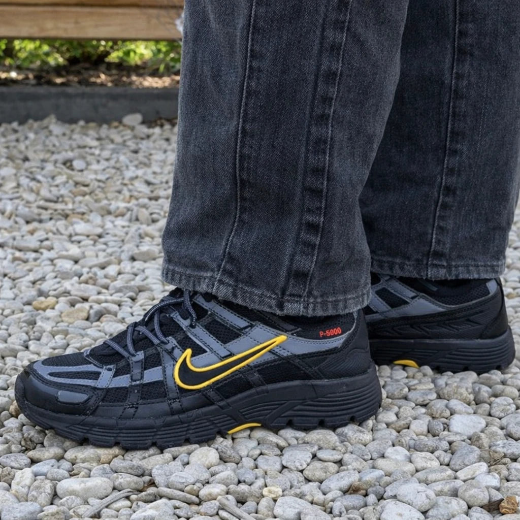 Nike P-6000 Black/Laser Orange (GS)