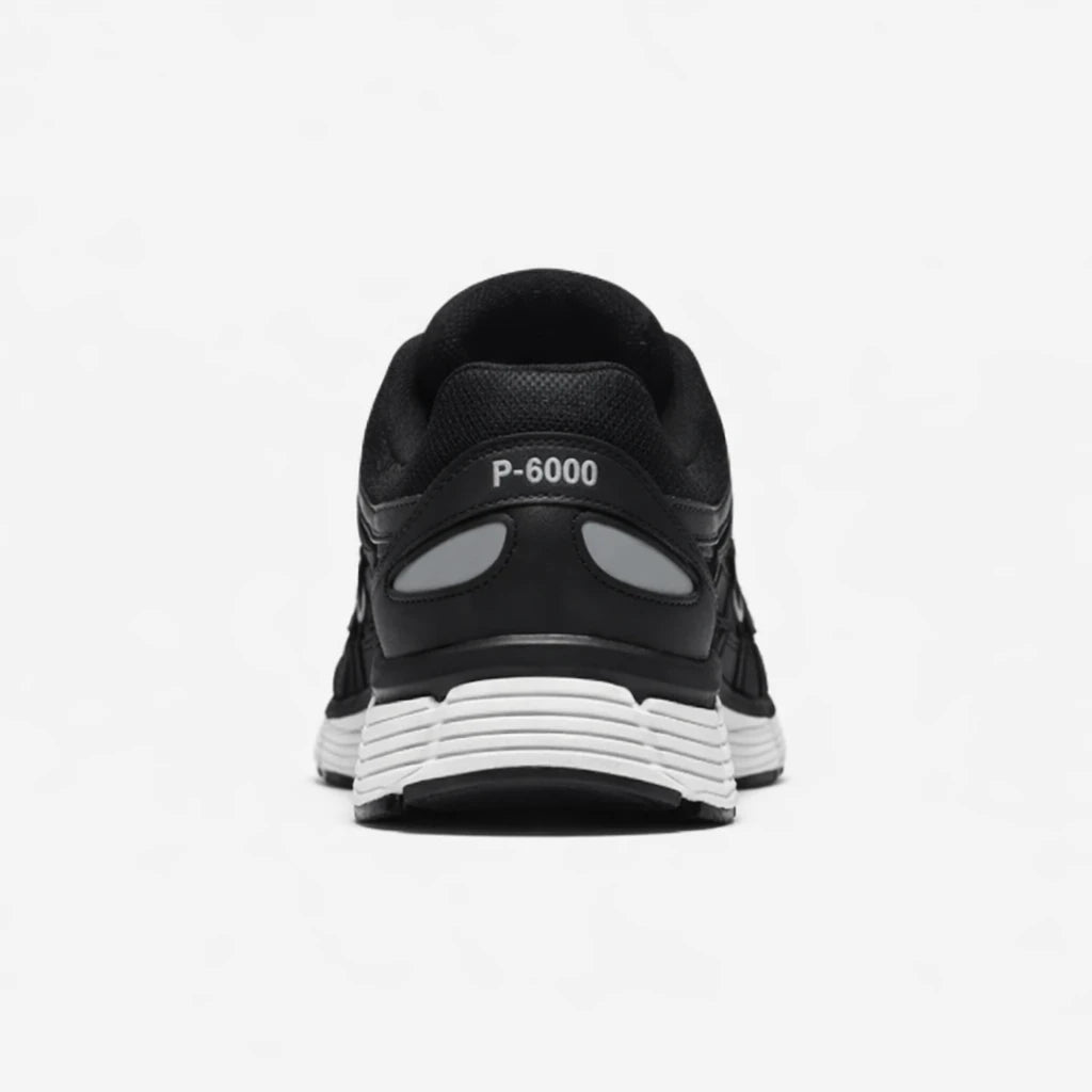 Nike P-6000 Black White Metallic Silver
