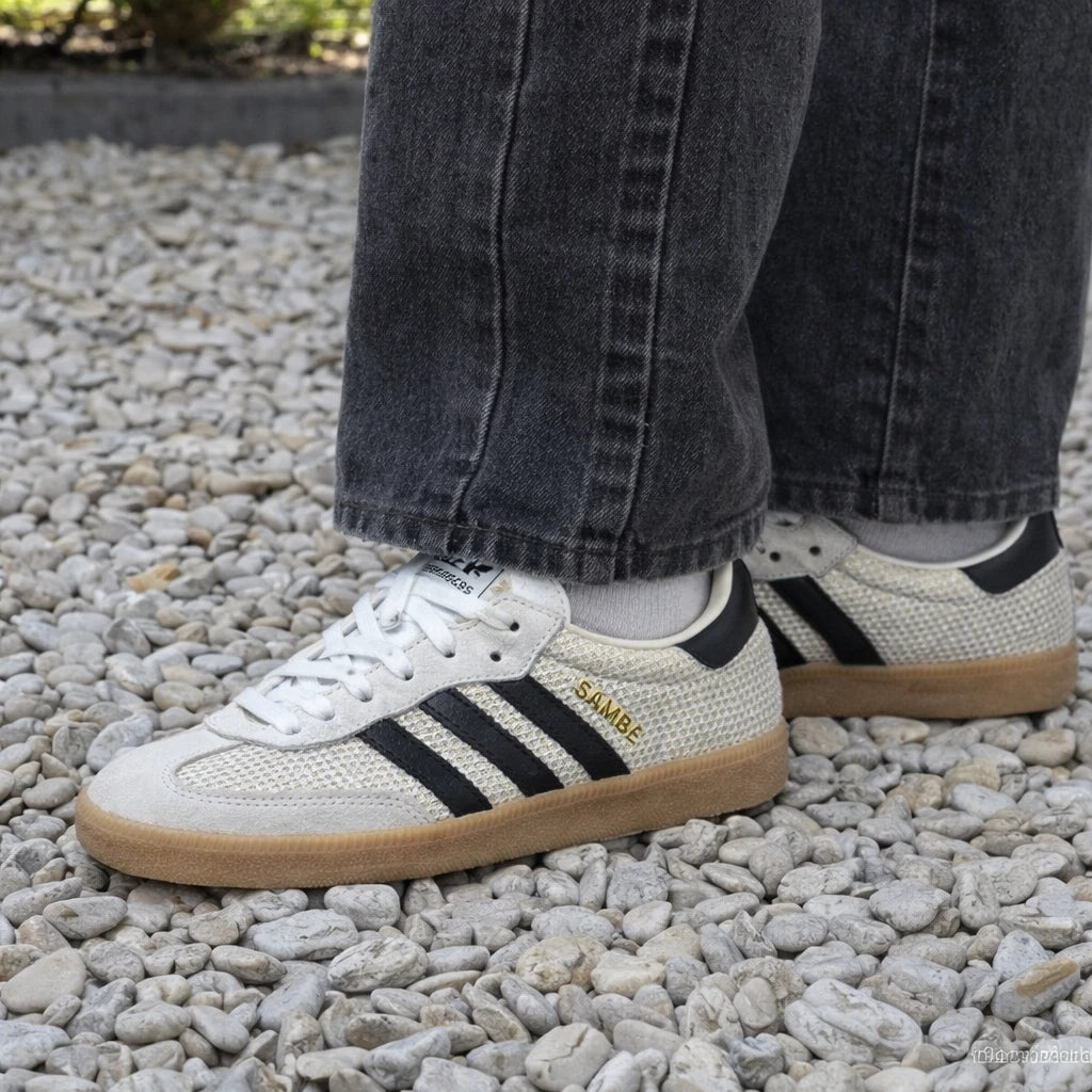 adidas Samba OG Off White Carbon Gold (Women's)