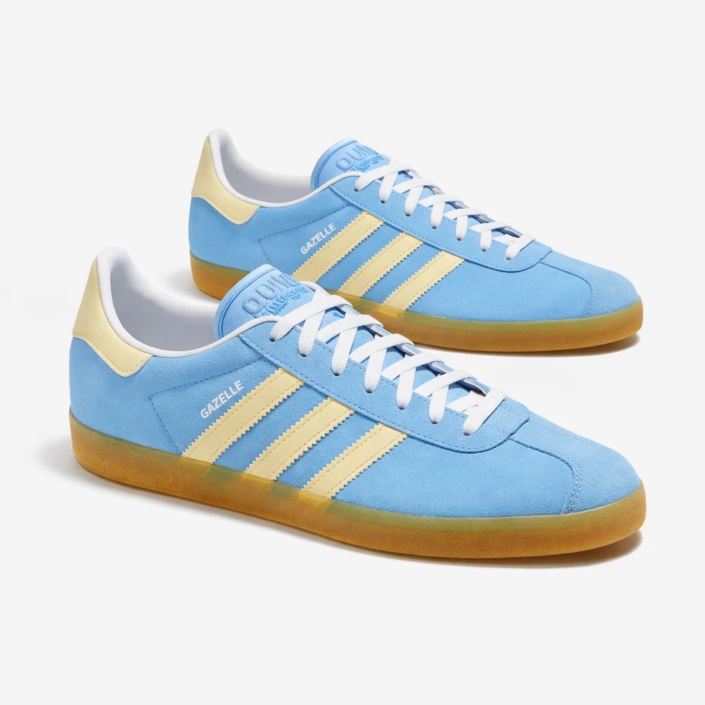 adidas Gazelle Indoor Semi Blue Burst Almost Yellow (Women's)