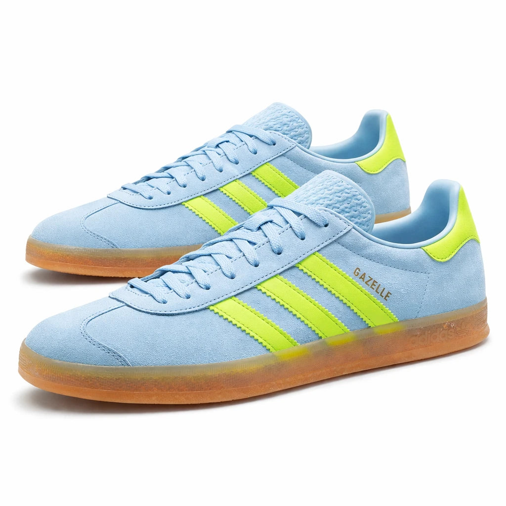 adidas Gazelle Indoor Clear Sky Solar Green (Women's)
