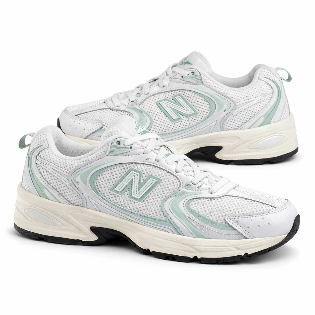 New Balance 530 Silver Metallic Mosaic Green