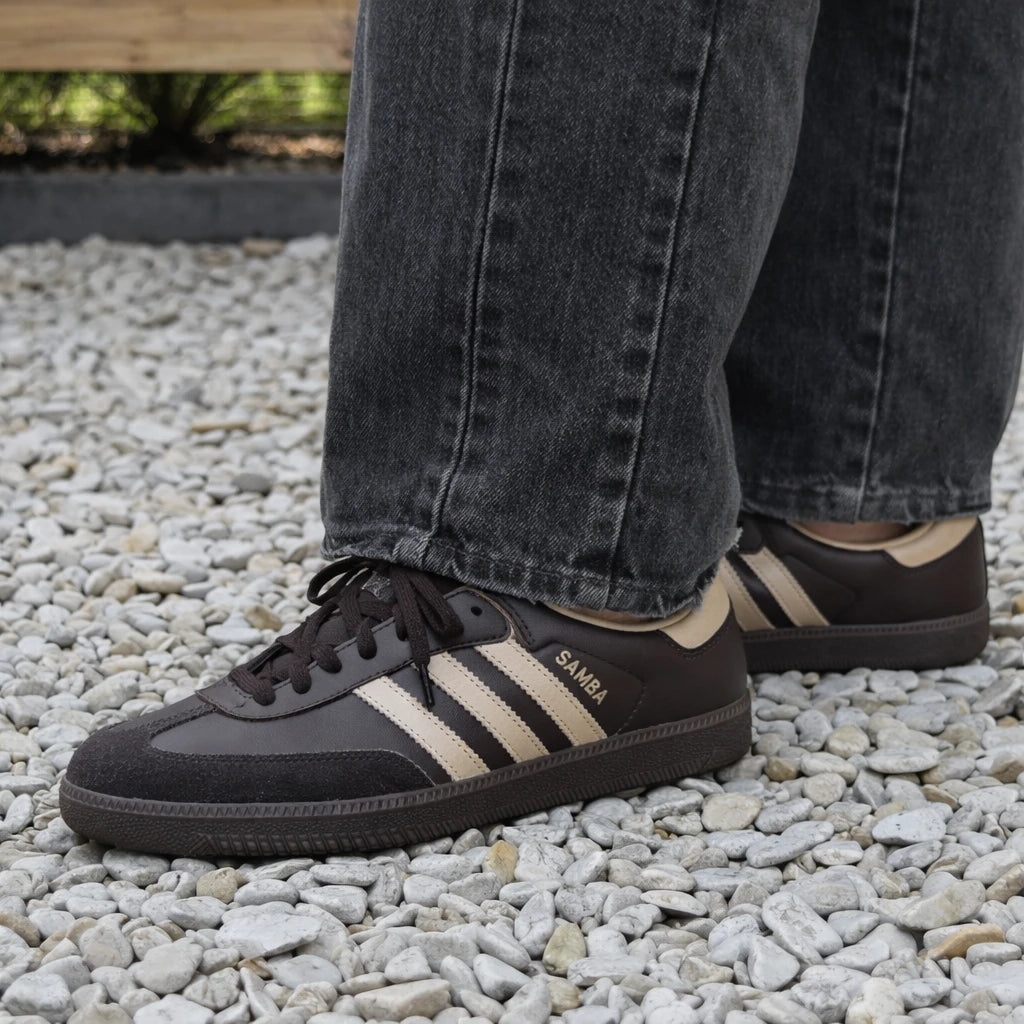 adidas Samba OG Dark Brown Beige Gum