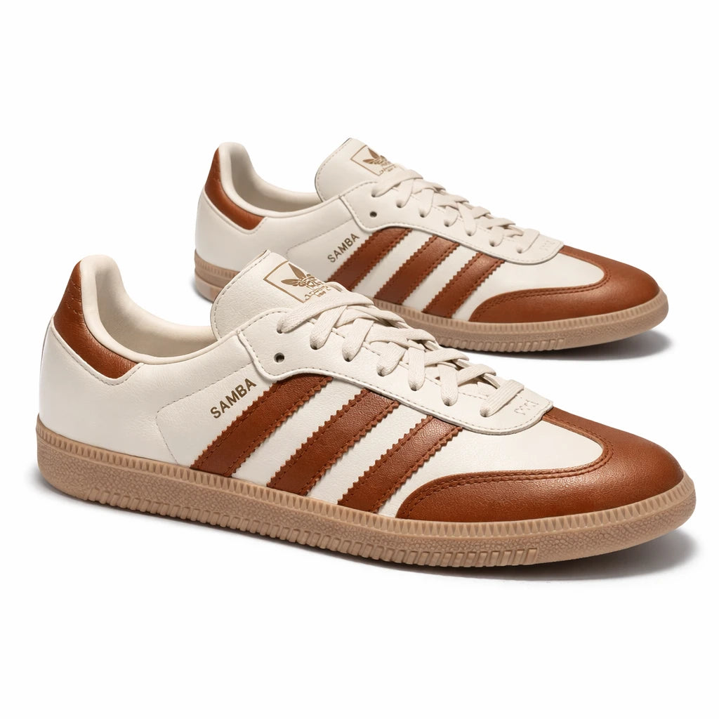 adidas Samba OG Wonder White Dusky Bronze (Women's)