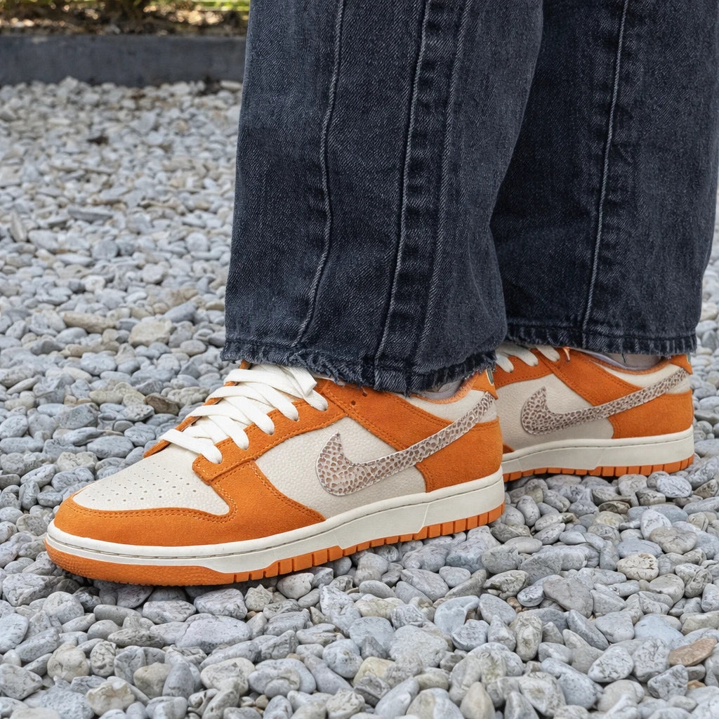 Nike Dunk Low AS Safari Swoosh Kumquat