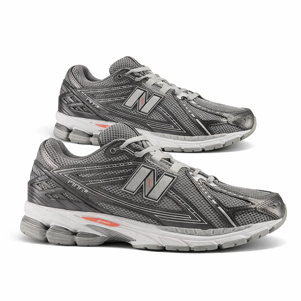 New Balance 1906R Black Metallic Urgent Red Slate