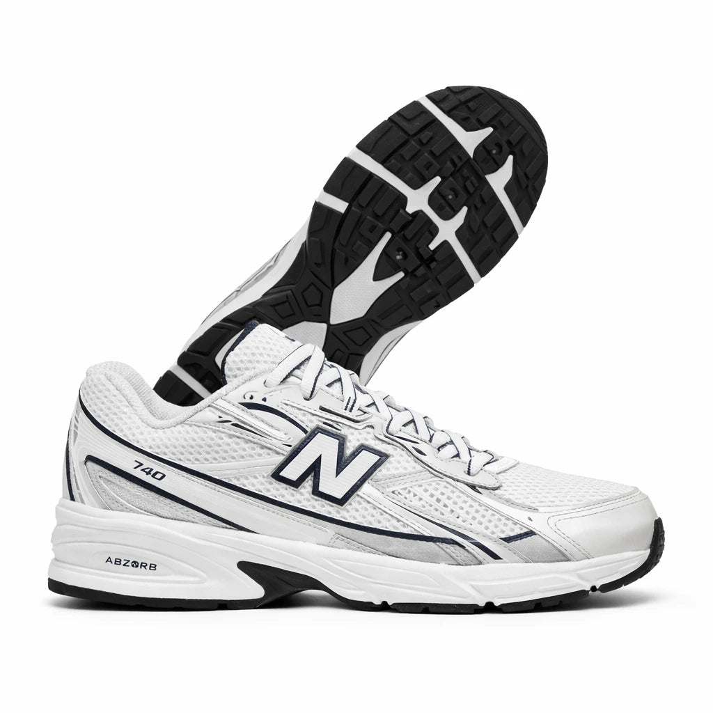 New Balance 740v2 White Shadow Grey Navy
