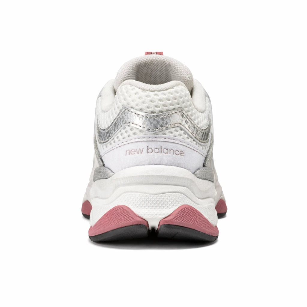 New Balance 9060 Bungee Lace White Rosewood Silver (TD)