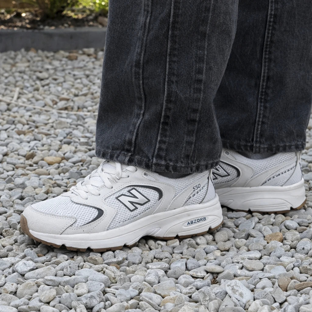New Balance 530 Moonbeam Cow Print