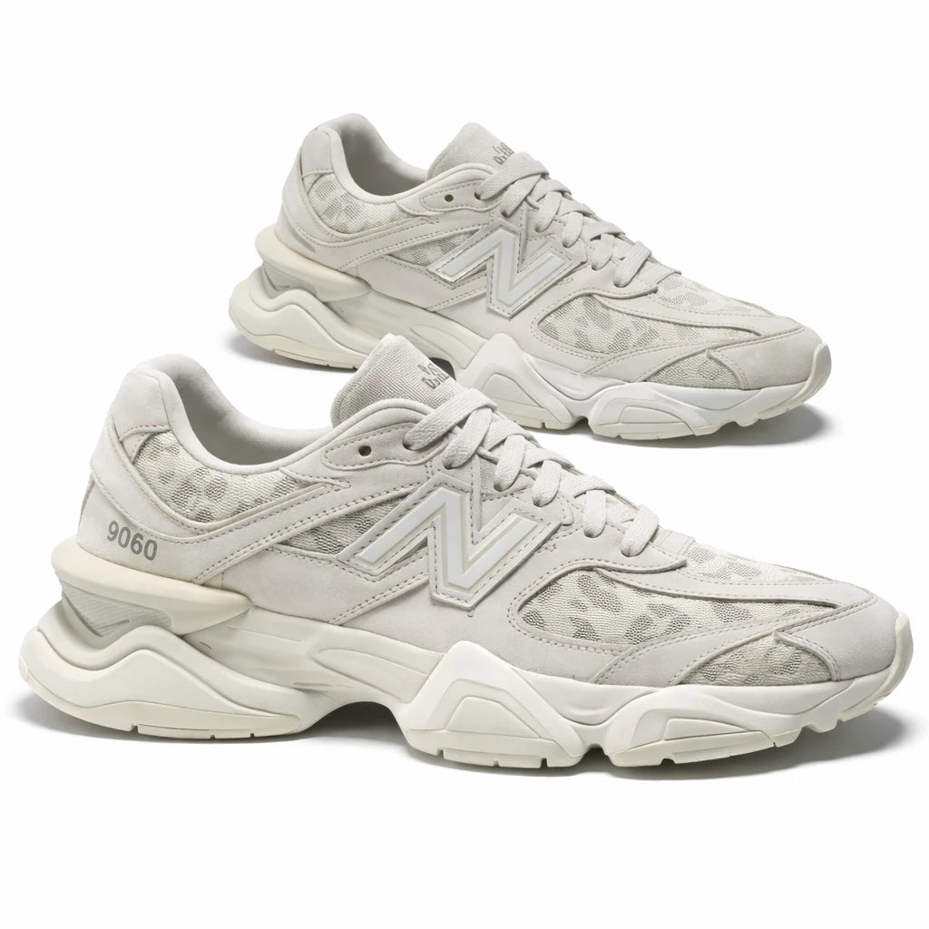 New Balance 9060 Cream Leopard