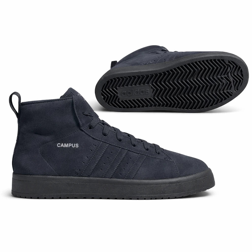 adidas Campus 00s Winter Mid Black Carbon (Women's)