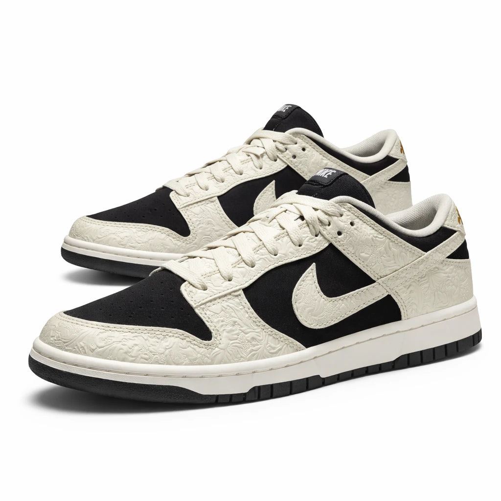 Nike Dunk Low Embossed Black Sail (Women's)