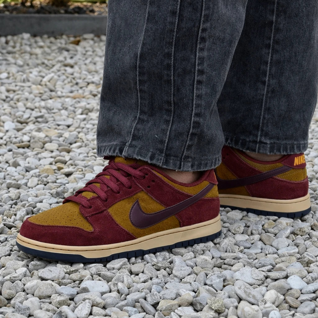 Nike SB Dunk Low Dark Team Red Olive Flak