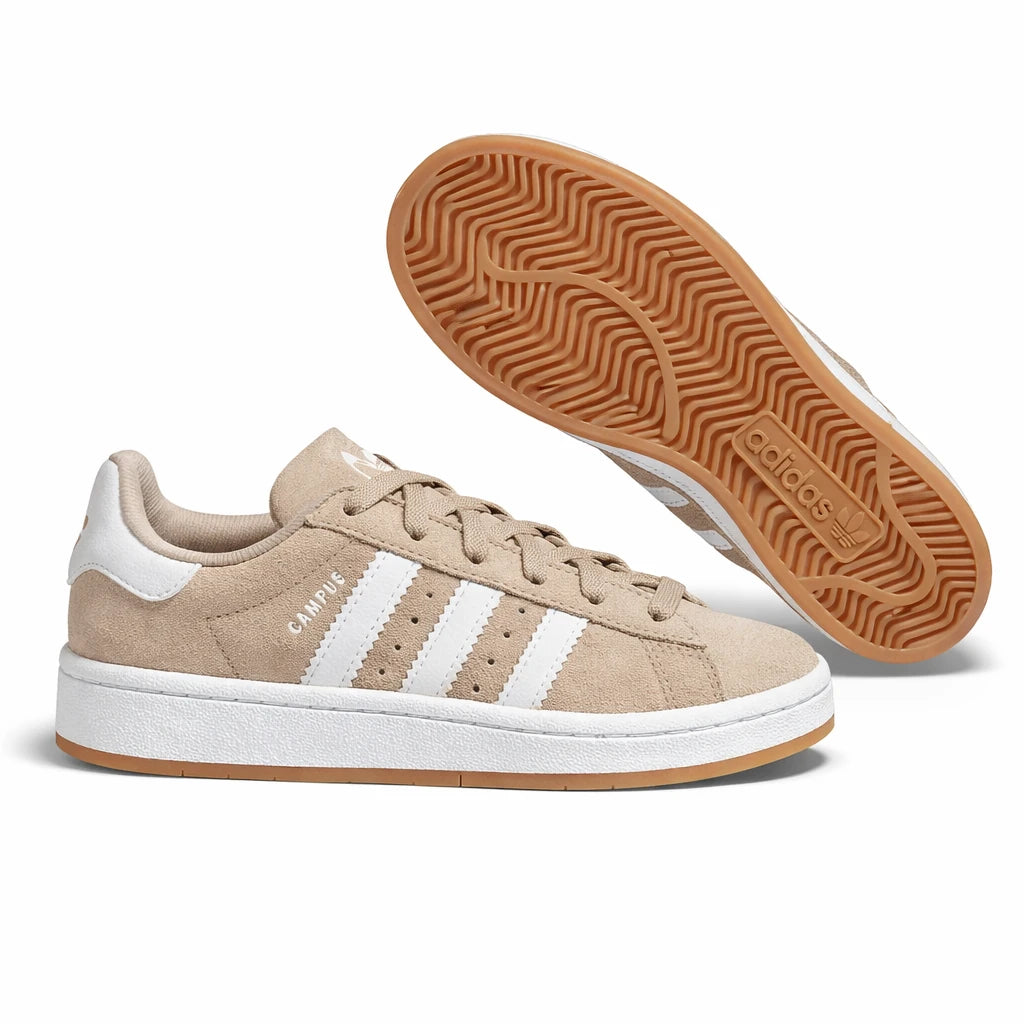 adidas Campus 00s Camp Wonder Beige Cloud White Gum (PS)