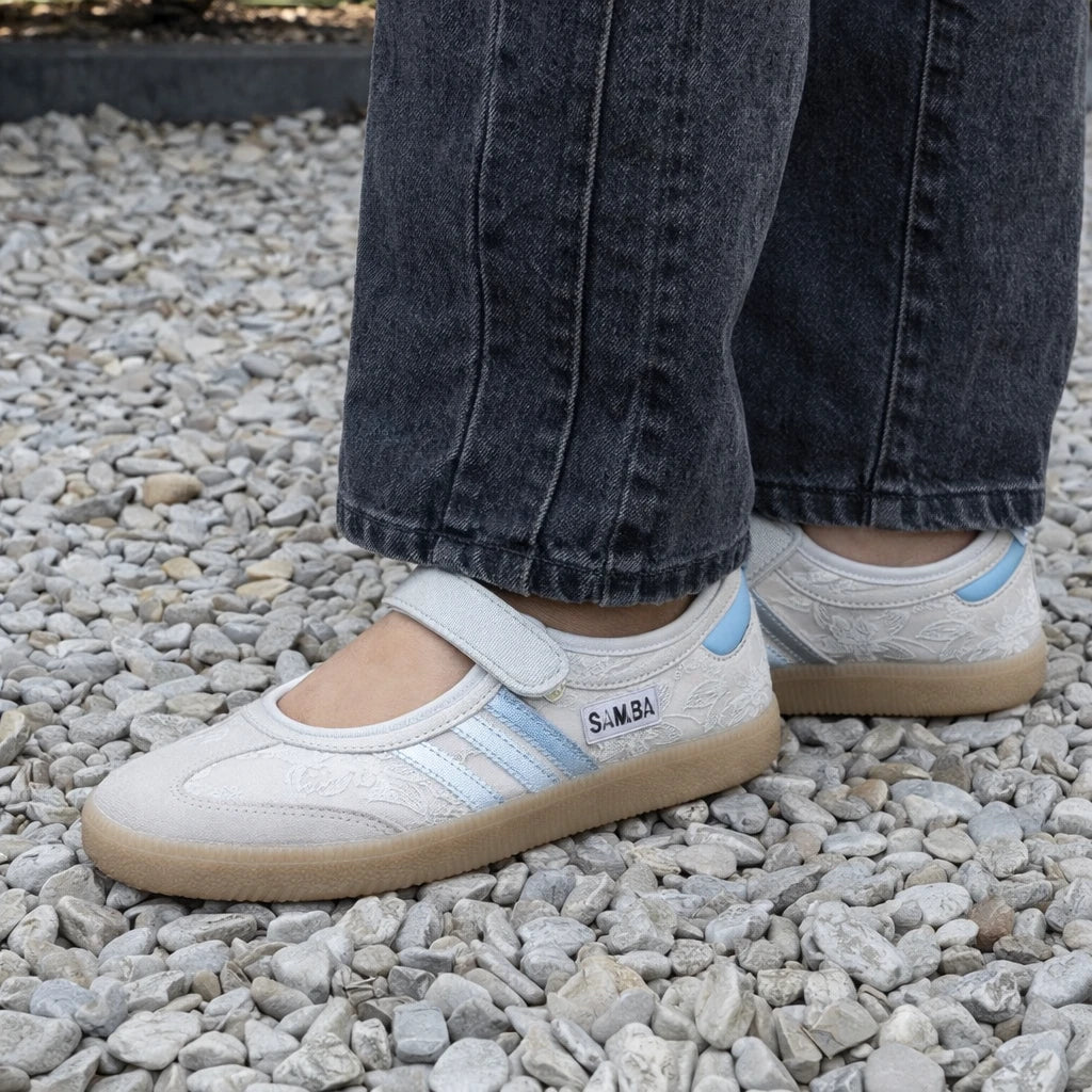adidas Samba Jane Liberty London Chalk Pearl Silver (Women's)