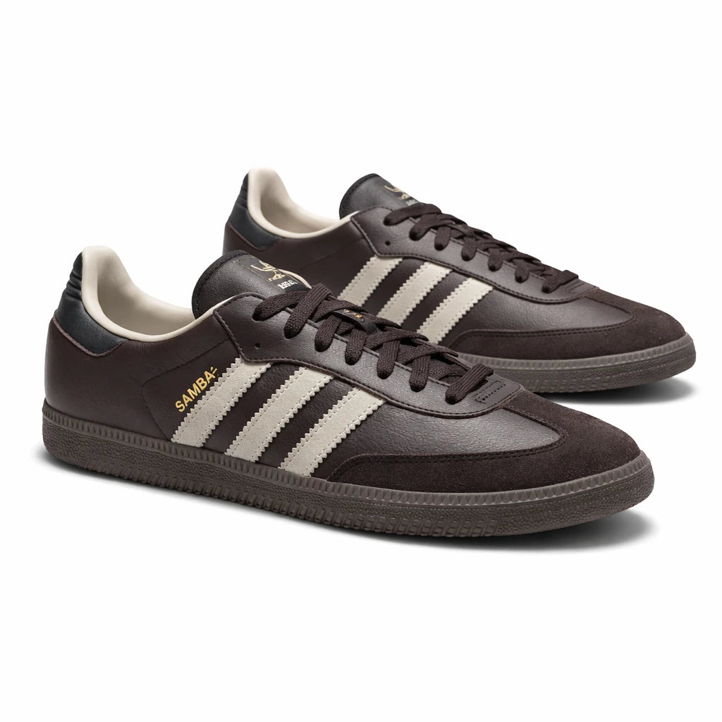 adidas Samba OG Dark Brown Beige Gum