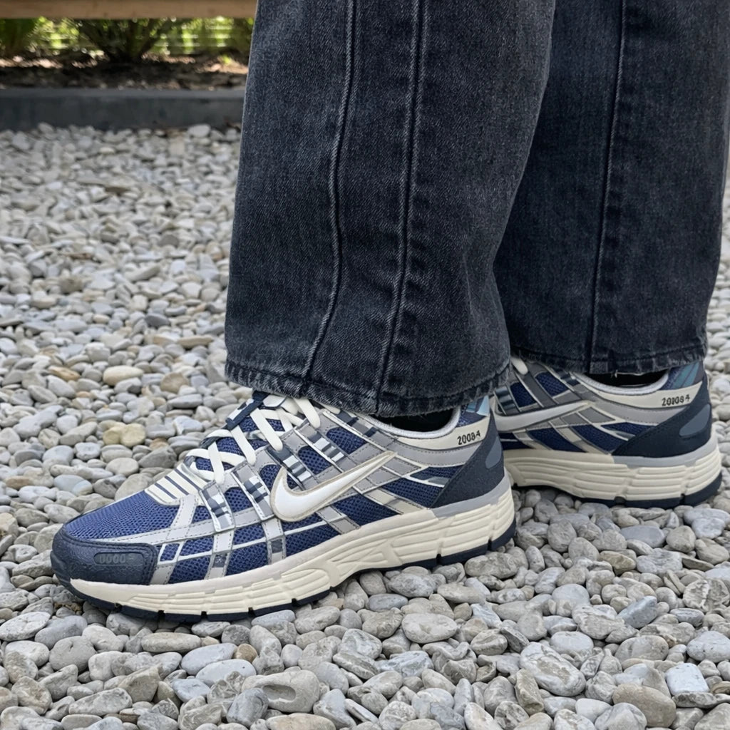 Nike P-6000 Thunder Blue Pale Ivory
