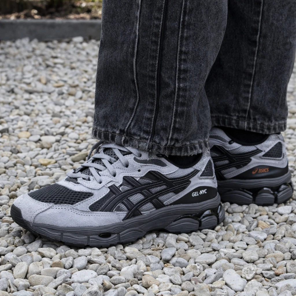 ASICS Gel-NYC Black Cement Grey