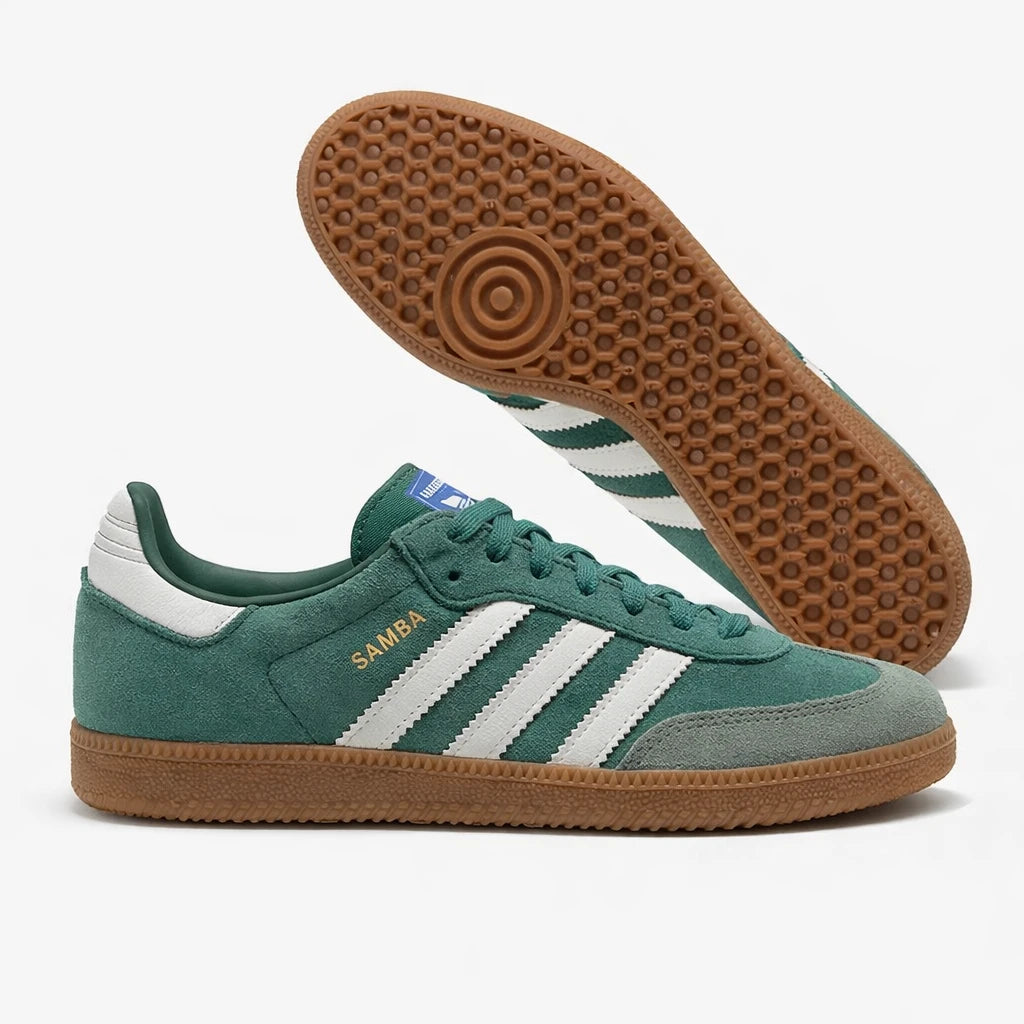 adidas Samba OG Collegiate Green Gum Grey Toe