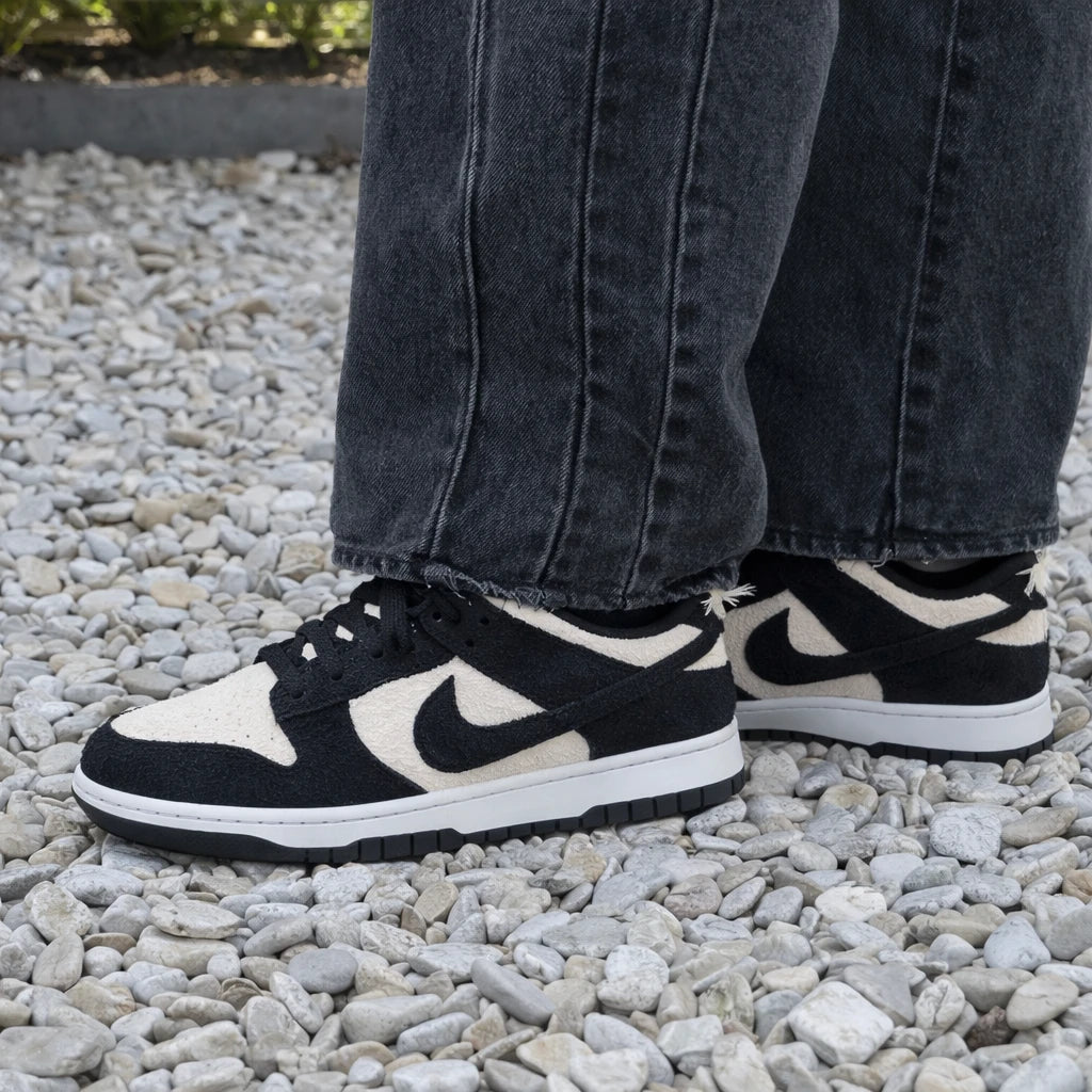 Nike Dunk Low Retro SE Panda-Monium White Black Suede