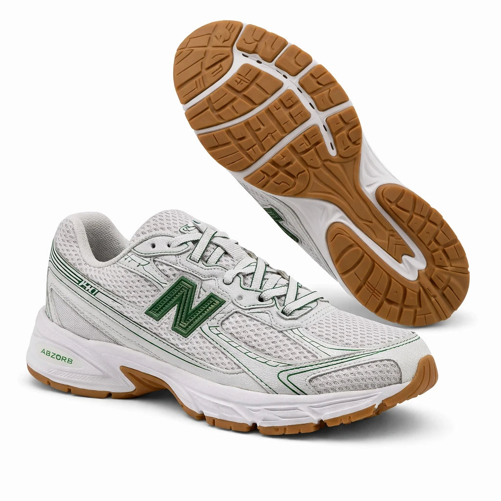 New Balance 740 Silver Metalic Dark Alpine Green (GS)