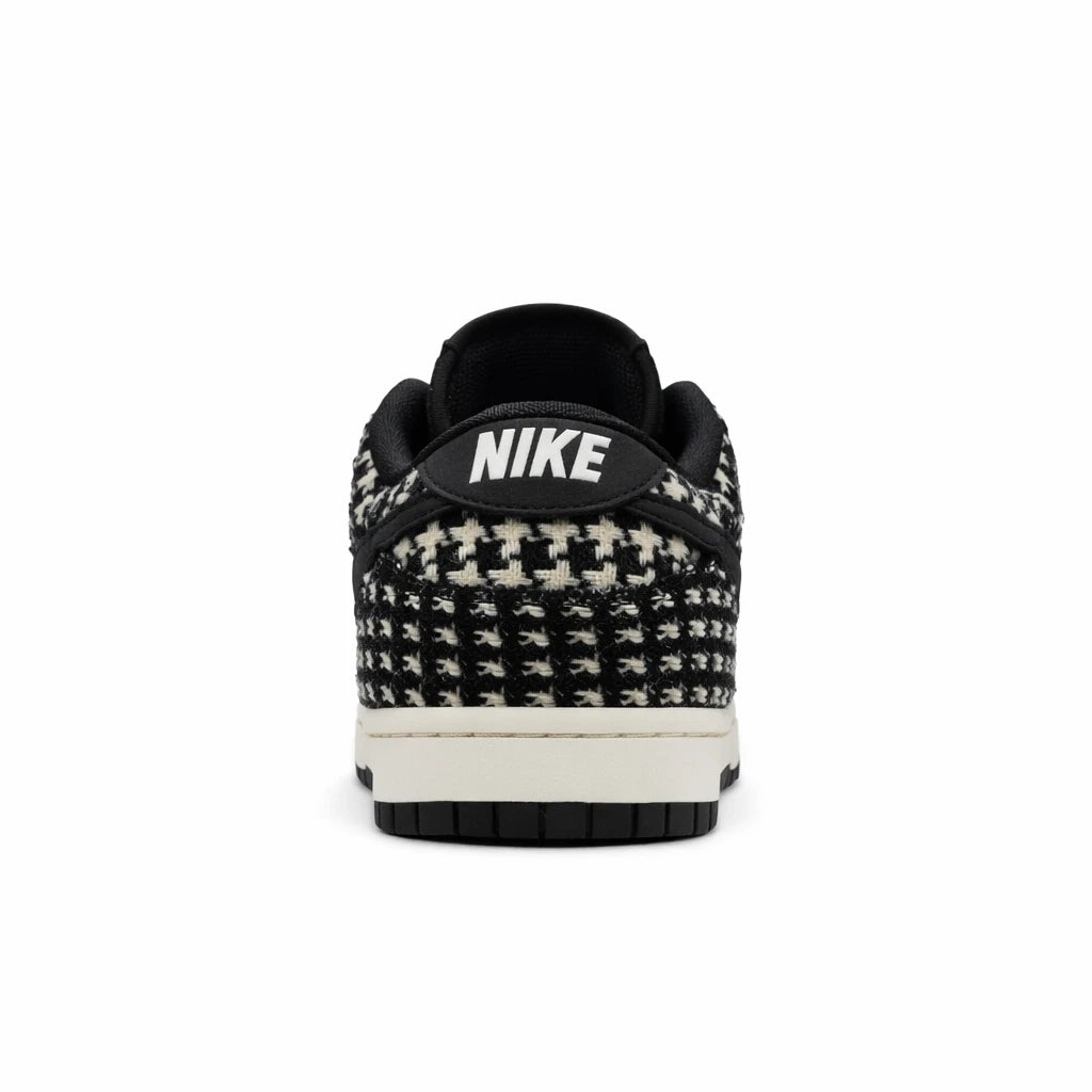 Nike Dunk Low Harris Tweed White Black Multi (Women's)