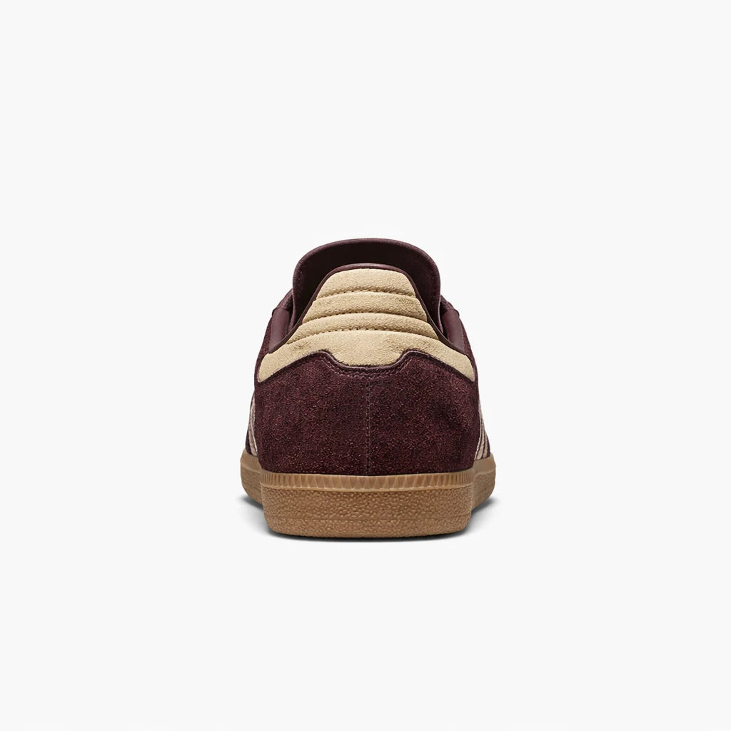 adidas Samba OG Maroon Sand Strata Pony (Women's)